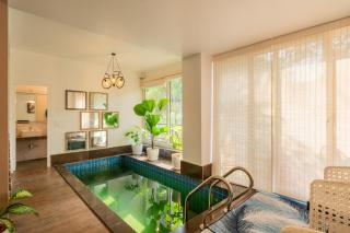 Alaya Stays 3 BHK with Plunge Pool, Kid's Nook & Terrace - Casa Bella Vista - Verem - 1
