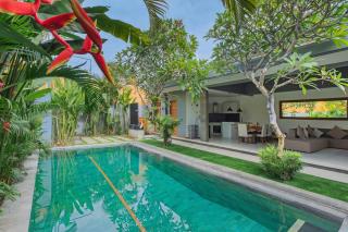 LUX 3BR villa - CANGGU 7 min drive - LONG 11 meters POOL - 9