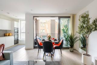 Luxurious Apartment 5 Mins To City & Train Station - Londra - 8