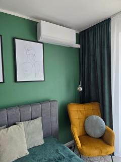 M&M1 studio apartment near center with free parking - AC - Košice - 9