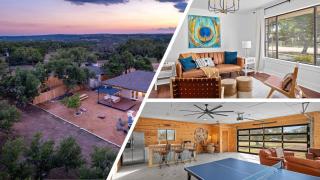 6 BR Hot Tub King Beds Game Room Tiled Showers - Fredericksburg - 0