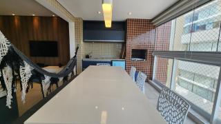 Apartamento com Varanda Gourmet Integrada no Edifício Costa Azure Próximo às Praias de Riviera e Itaguaré - Bertioga - 6