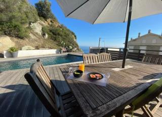 Haut de villa avec piscine au bord de mer - San-Martino-di-Lota - 5