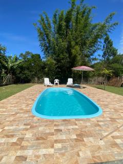 Casa com piscina sozinha no pátio para 7 pessoas 3 quartos - 3