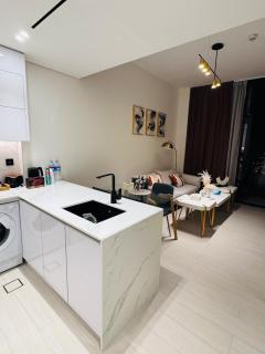 Elegant 1BR Apt in JVC Dubai with Spacious Balcony & City Views - 2