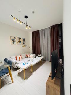 Elegant 1BR Apt in JVC Dubai with Spacious Balcony & City Views - 4