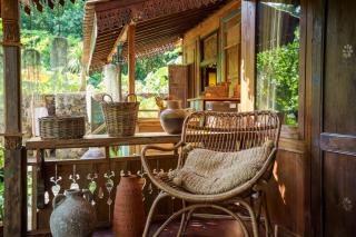 Tropical Traditional Indonesian Wooden Cottage in Ubud - Ubud - 6