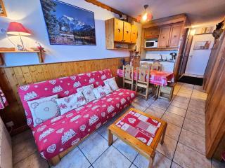 Résidence Villaret - Grand studio 4 personnes aux pieds des pistes, vue montagne. MAE-8891 - Les Menuires - 0