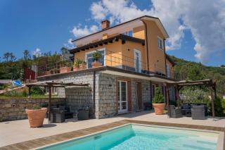 066 - VILLA LETIZIA, Elegante 3 PISCINA e Natura, 10 minuti da MARE e SPIAGGIE - Casarza Ligure - 0