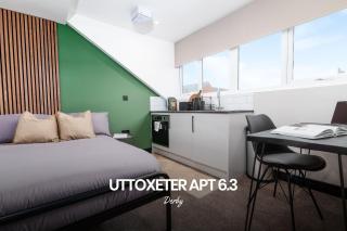 Inviting Studio Apartment in Derby by Renzo, Ideal for Contractors and Business Stays - Derby - 0