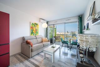 Studio vue mer et montagnes, avec piscine - Antibes - 4