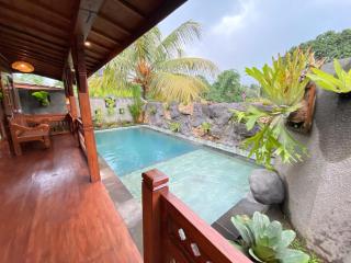 #1 Wooden Private Pool Sunset View Ubud - Ubud - 6
