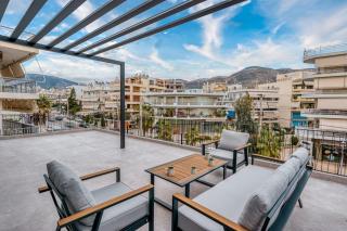 Elegant Penthouse 2 BRs - Large Veranda with View - Atene - 3