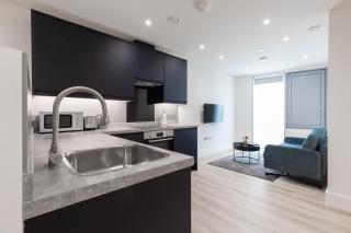 London Stratford Westfield Premium 1BR Apartment - Londra - 5