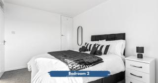 Bedworth 2 Bedroom Wi-Fi Sleeps 5 - JRR Stays - Bedworth - 1
