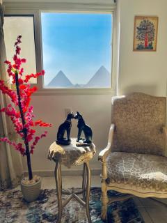 Bastet Pyramids View Apartment - 0