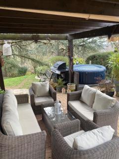 Chambre avec terrasse - LʼIsle-Jourdain - 6