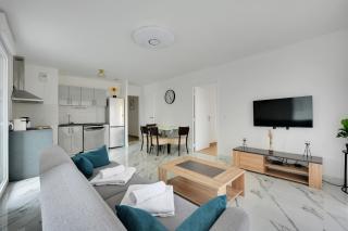 Appartement Spacieux-Familial -Proche Paris -3BDR-8P - 0