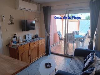 Casa de la Playa,Mer 100m, parking,animaux,clim,wifi - 3