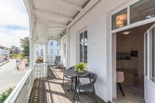 Villa Iduna Ferienwohnung No 4 - 1 OG mit Balkon nach Osten - Binz - 6