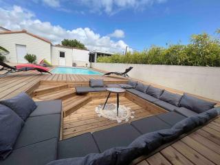 Villa Longeville avec Piscine Chauffée - Longeville-sur-Mer - 0