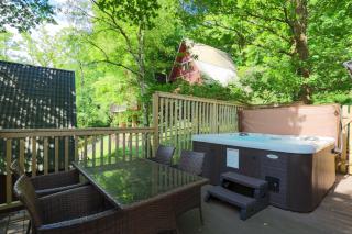 Fern Gully Lodge with Hot Tub - Spa Resort - Devon - Chudleigh - 9