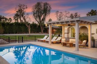 Pool Sports Court Game Garage Fire Pit Casita Olivano Ranch by AvantStay - Palm Desert - 0