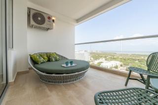 Suite con daybed piso 16 y balcón panorámico CB1638 - 9