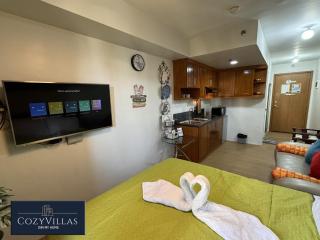CozyVilla at Pine Suites Tagaytay 2BR or Studio with FREE PARKING 2br in Basement parking and studio in offsite parking - Tagaytay - 7