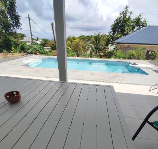 Villa créole bois avec vue mer - Sainte-Anne - 6