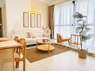 #Japanese #Highfloor seaview #Infinity Pool #5pax #3BR2bath #2Queen1Single #Quality well maintained #Private host - Jelutong - 0