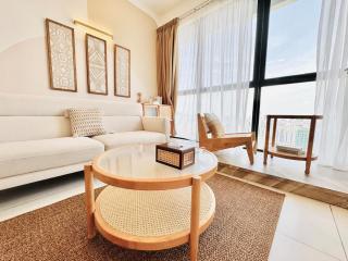 #Japanese #Highfloor seaview #Infinity Pool #5pax #3BR2bath #2Queen1Single #Quality well maintained #Private host - Jelutong - 5