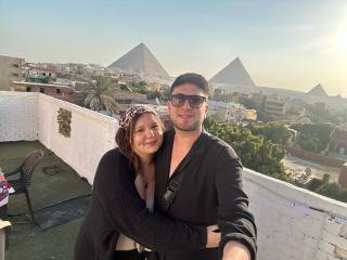 Family view of the pyramids - Il Cairo - 3