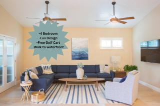 Spacious 4br3ba Near Beach Free Golf Cart - 0