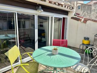 Le Panier - Joli duplex Centre ville historique avec grande terrasse et balnéo proche Vieux Port - Marsiglia - 9