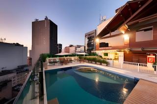 Studio c Piscina e Academia a 13 min de Copa. - Rio de Janeiro - 0