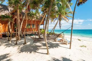 Amazing ECO Palapa at Private Beach in Sian Kaan. - Tulum - 8