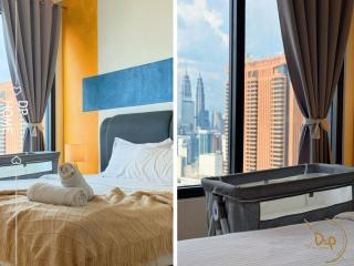 Amazing KL View 4-5 pax Lucentia Bukit Bintang homestay - Kuala Lumpur - 9