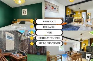 Laon T3 moderne terrasse et babyfoot proche centre - Reims - 3