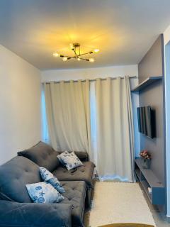 Aconchego da Alê em Porto, Ar condicionado e Piscina, Apartamento inteiro, Cozinha completa, Wifi, 02 Quartos confortáveis, travesseiro nasa , Colchão confortável ideal para férias descanso lazer ou negócios - Porto Seguro - 9