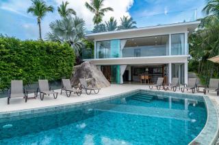 Villa Tiwera 6br Private Pool & Sea View - Chaweng Noi Beach - 9