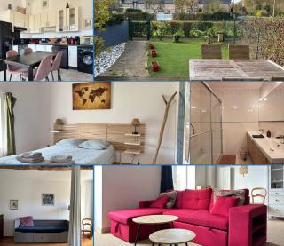 Les Douves Duplex 5 personnes lumineux avec jardin et terrasse aménagée , vue sur château à 5mn de la mer, proche Omaha Beach et Bayeux - Commes - 9