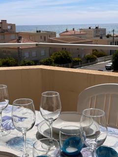 Splendide vue mer à 50 m de la plage - Narbonne - 1