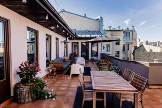 Spacious 2-story apt. w/ terrace - 280 m2 - Riga - 0