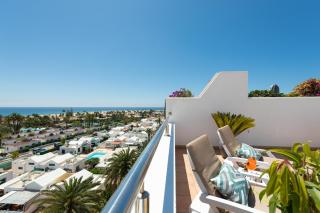 Casa LEX I Ocean & Sunrise Panorama I Steps from Dunes and Beach I Private 50 sqm terrace I Pool - Maspalomas - 5