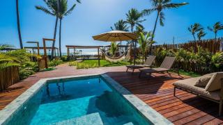 Casa de luxo pé na areia na Praia Marceneiro em Milagres - São Miguel dos Milagres - 7