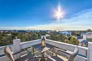 3BD 3BA Santa Rosa Beach Oasis w Rooftop Deck Gulf View - 0