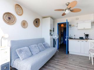 Studio cabine avec terrasse, animaux admis, pour 4 personnes - FR-1-409A-33 - Gruissan - 5