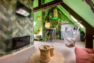 La Kabane , Appartement proche centre et plage avec expérience décoration Jungle unique - 6