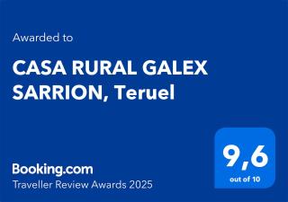 CASA RURAL GALEX SARRION, Teruel - 9